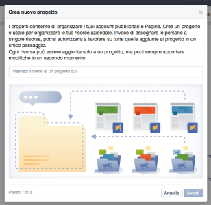 Facebook Business Progetti - Mimulus