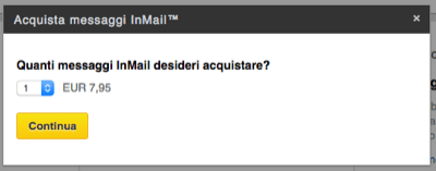 Linkedin acquista InMail - Mimulus