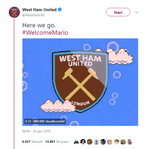 West Ham Joao Mario