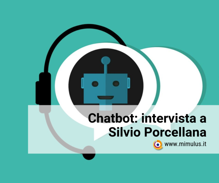 Chatbot: intervista a Silvio Porcellana.